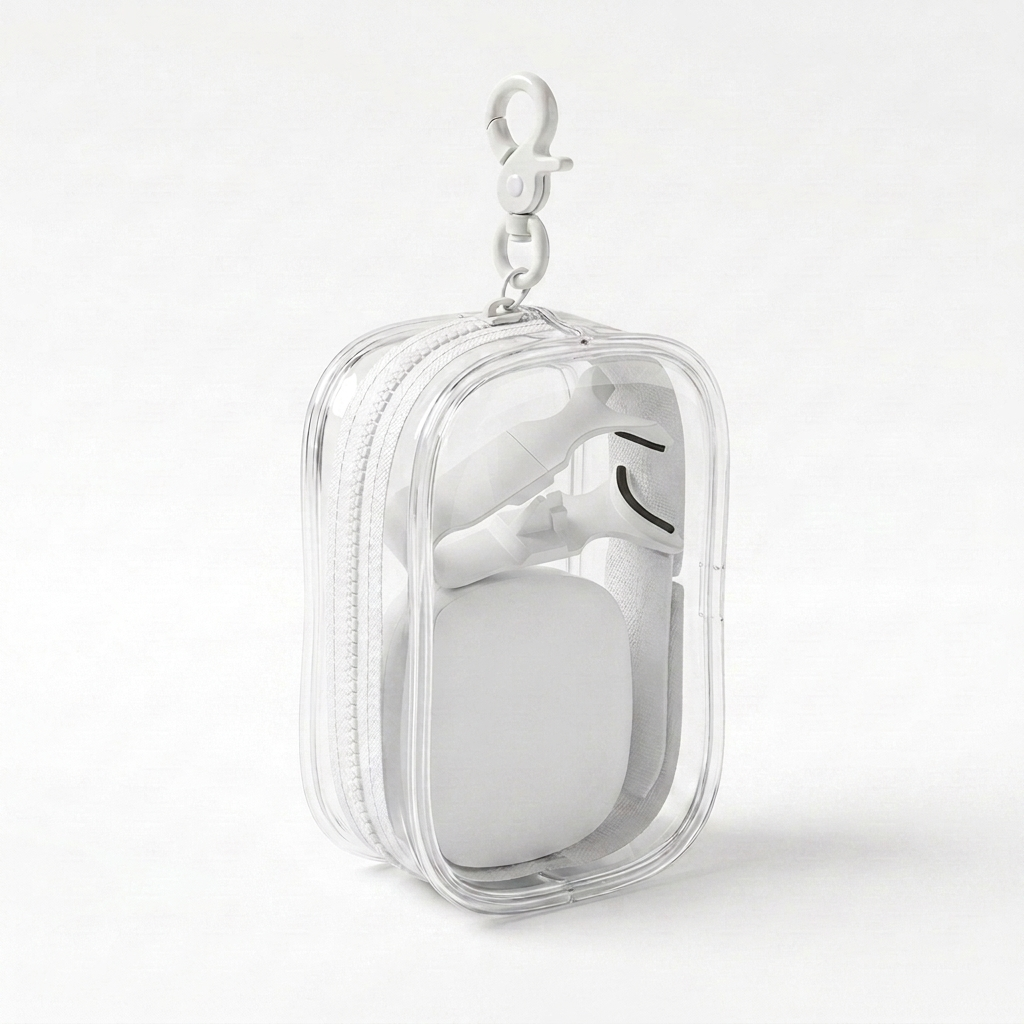 Clear Keychain Bag